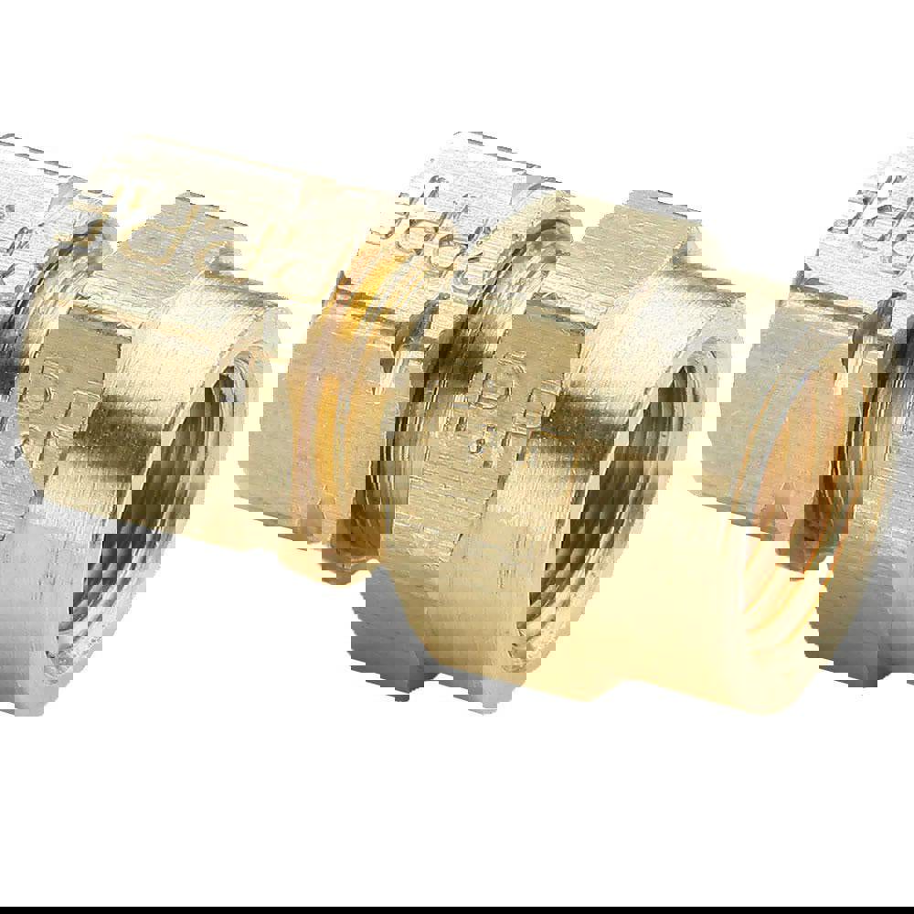 Compression Tube Connector: 1/4-18