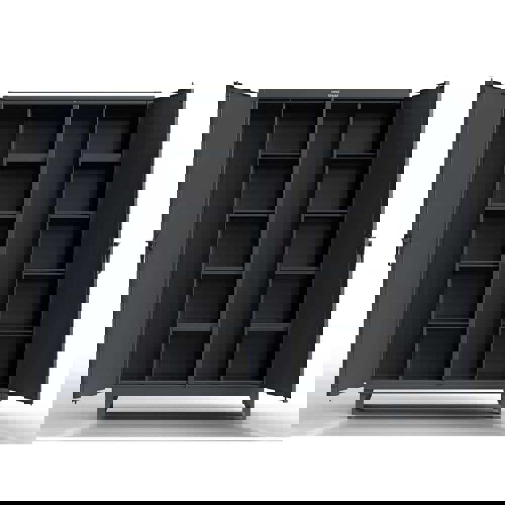 Storage Cabinets; Cabinet Type: Heavy-Duty Janitorial ; Cabinet Material: Steel ; Width (Inch): 72in ; Depth (Inch): 24in ; Cabinet Door Style: Solid ; Height (Inch): 78in