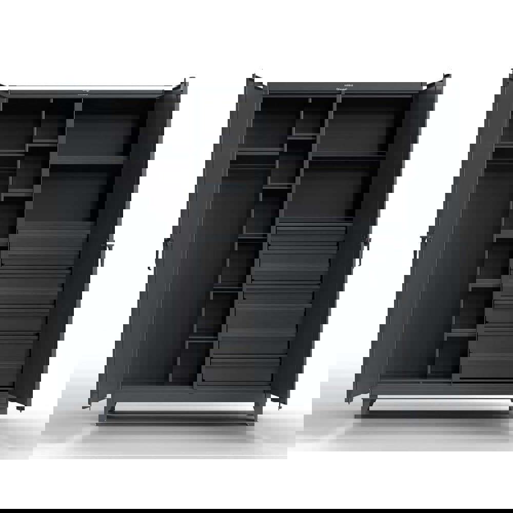 Storage Cabinets; Cabinet Type: Wardrobe ; Cabinet Material: Steel ; Width (Inch): 72in ; Depth (Inch): 24in ; Cabinet Door Style: Solid ; Height (Inch): 78in