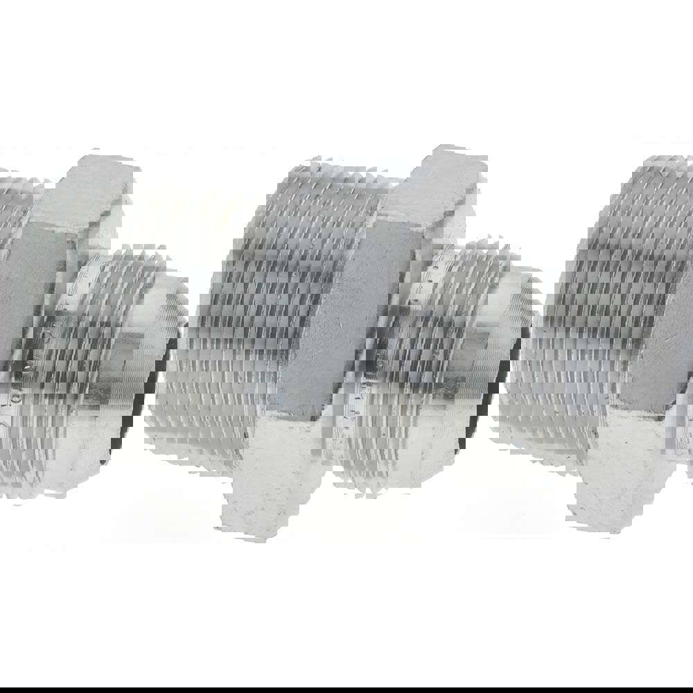 Steel Flared Tube Connector: 3/8