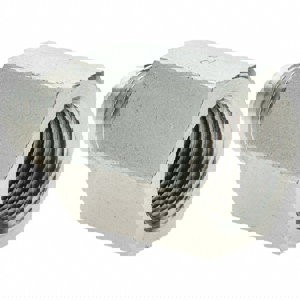 Steel Flared Tube Connector: 3/8
