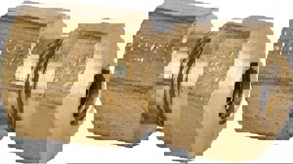 Compression Tube Connector: 3/8