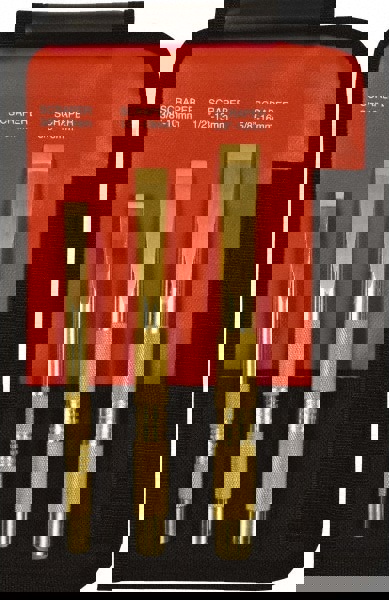 3 Piece Brass Scraper Chisel Set