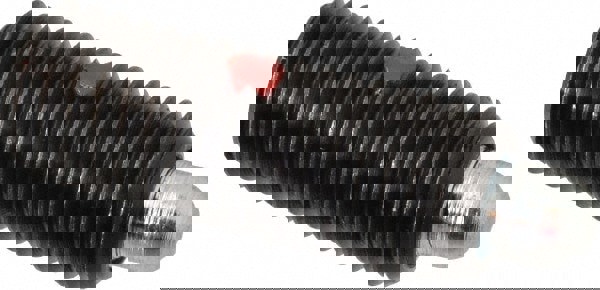 Threaded Spring Plunger: M12 x 1.75, 32 mm Thread Length, 6.3 mm Dia, 6 mm Projection