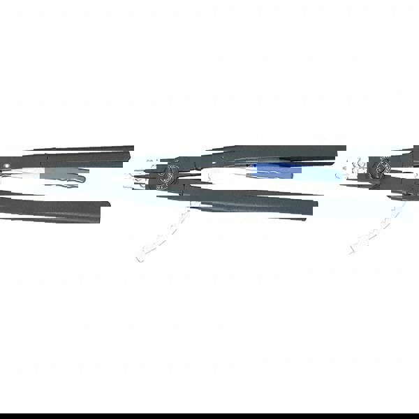 Retaining Ring Pliers; Tool Type: Internal Ring Pliers ; Type: Internal ; Ring Diameter Range (Inch): 4-13/16 to 11-7/8 ; Overall Length (mm): 565.00 ; Handle Material: Metal ; Features: Interchangeable Tips