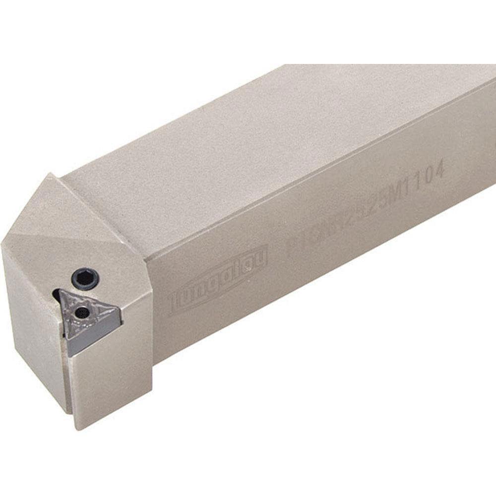 Indexable Turning Toolholders; Toolholder Style: PTGN ; Hand of Holder: Right Hand ; Lead Angle: 91.000 ; Insert Compatibility: TN..23. ; Insert Holding Method: Lever ; Shank Width (mm): 20.00