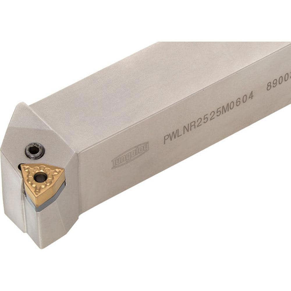 Indexable Turning Toolholders; Toolholder Style: PWLN ; Hand of Holder: Right Hand ; Lead Angle: 95.000 ; Insert Compatibility: WN..33. ; Insert Holding Method: Lever ; Shank Width (Inch): 3/4