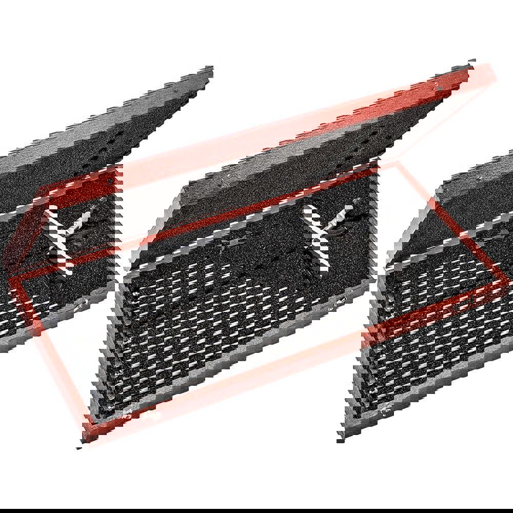 Mechanical Depth Micrometer: 12'' Range, 12 Rods, Satin Chrome Finish