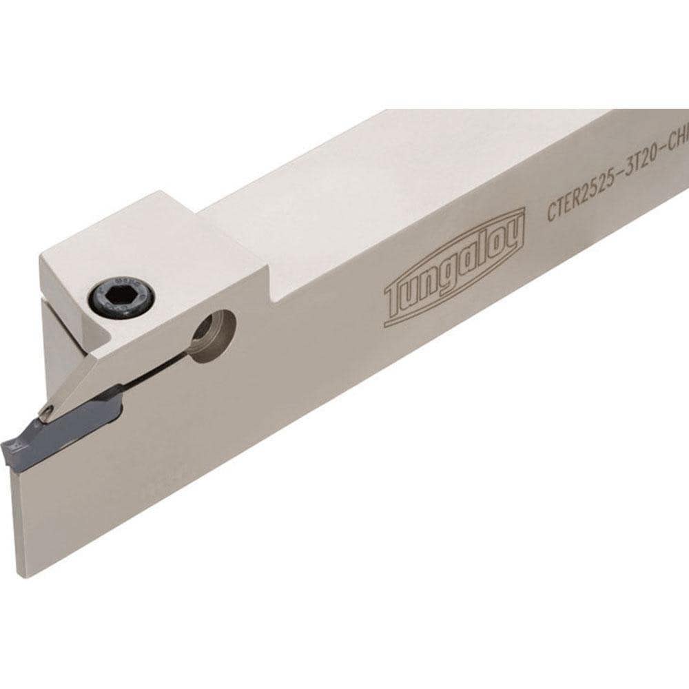 Indexable Grooving-Cutoff Toolholder: CTER16-3T25-CHP, 0.098 to 0.137