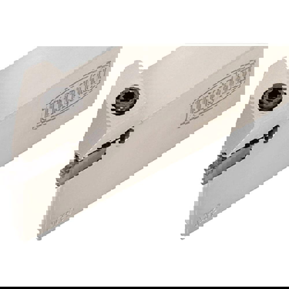 Indexable Grooving-Cutoff Toolholder: CTEFL2020-6T04, 4.5 to 6.49 mm Groove Width, 4.8 mm Max Depth of Cut, Left Hand