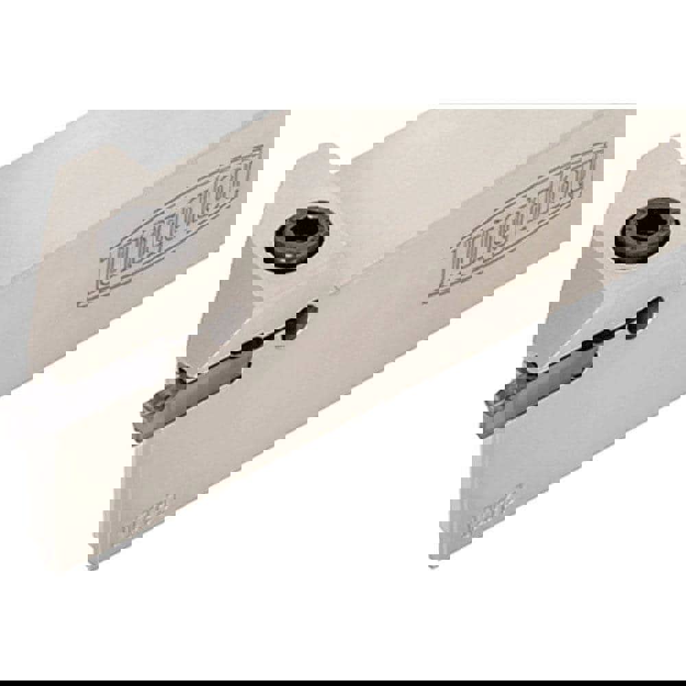 Indexable Grooving-Cutoff Toolholder: CTEFL2525-6T04, 4.5 to 6.49 mm Groove Width, 4.8 mm Max Depth of Cut, Left Hand