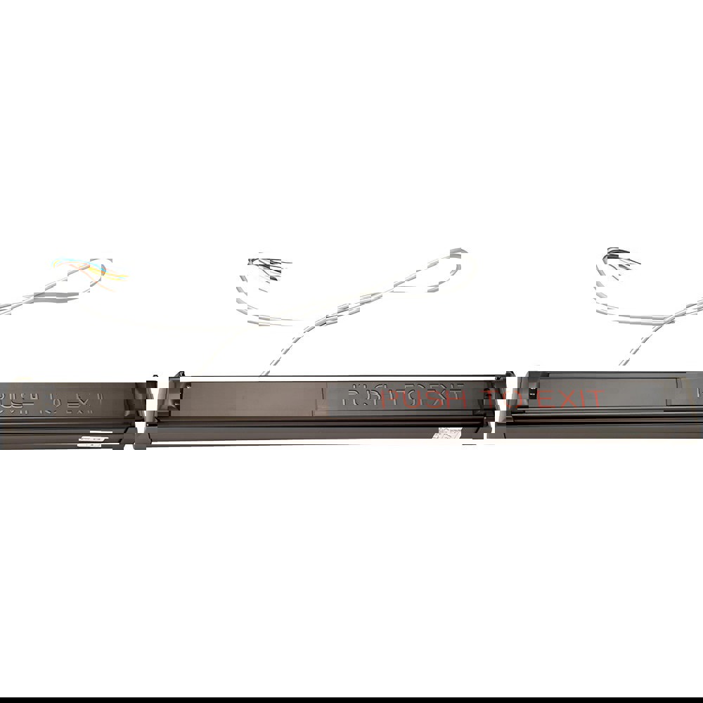 Push Bars; Material: Metal ; Locking Type: Exit Device Only ; Finish/Coating: Dark Bronze; Anodized; Aluminum ; Maximum Door Width: 3ft ; Minimum Door Width: 3ft