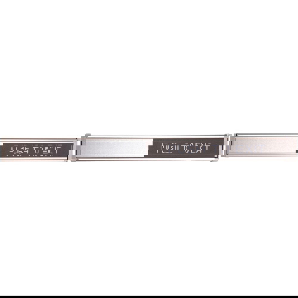 Push Bars; Material: Metal ; Locking Type: Exit Device Only ; Finish/Coating: Satin Aluminum; Clear Anodized ; Maximum Door Width: 3ft ; Minimum Door Width: 3ft