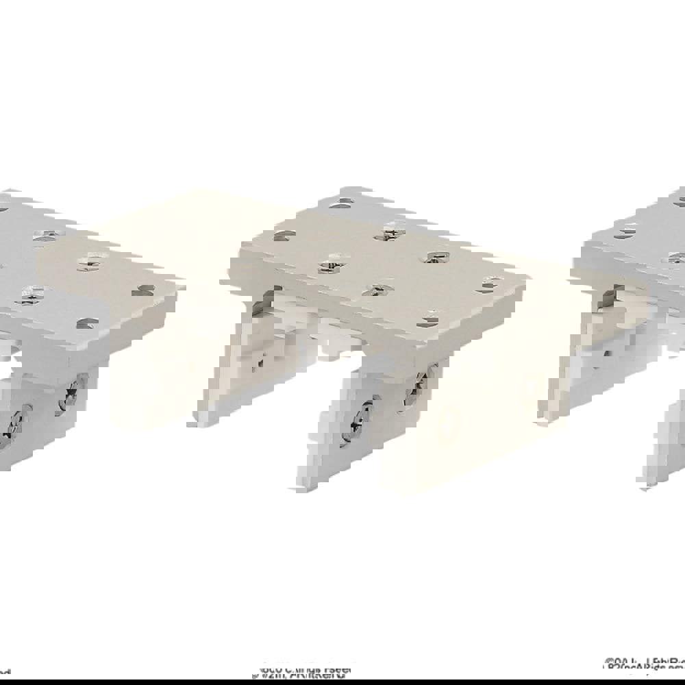 Double Flange Linear Bearing: Use with Series 10 - 1020 Extrusion