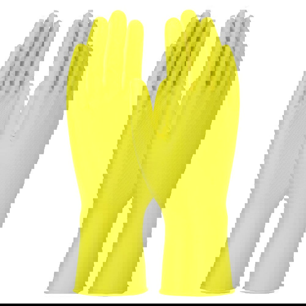 Disposable Gloves: X-Large, 6 mil Thick, Nitrile, Industrial Grade