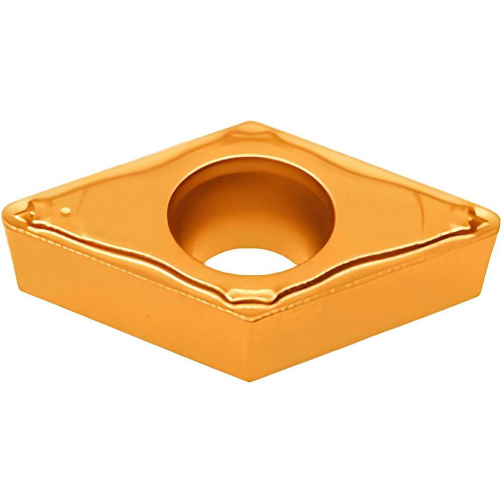 Turning Inserts; Relief Angle: 70 ; Insert Style: DCMT ; Corner Radius (Inch): 1/32 ; Corner Radius (Decimal Inch): 0.0315 ; Included Angle: 55degree ; Manufacturer Grade: GT9530