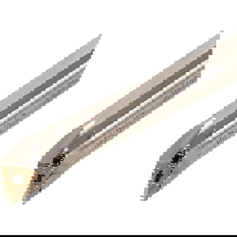 Indexable Boring Bar: A20Q-PWLNR0604-D250, 25 mm Min Bore Dia, 20