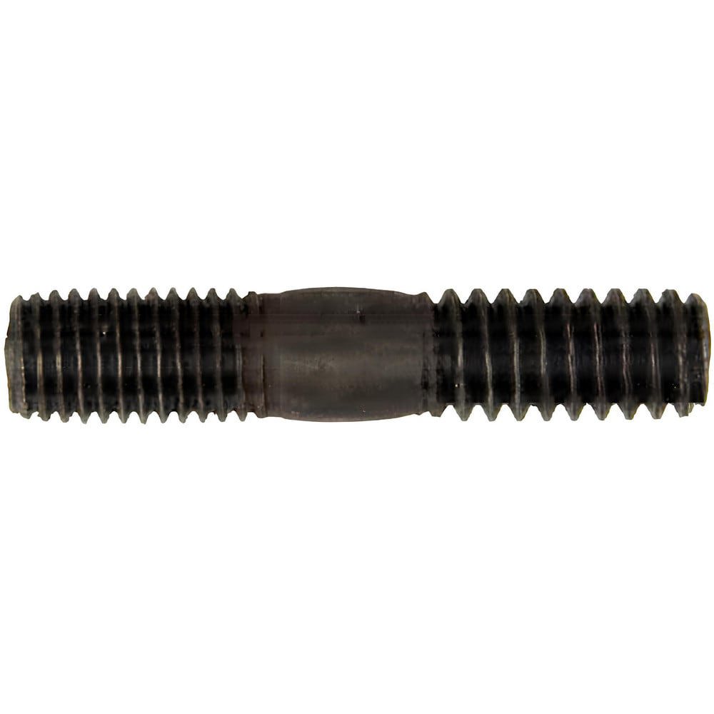 Unequal Double Threaded Stud: 1/4-28 & 1/4-20 Thread, 1-1/4