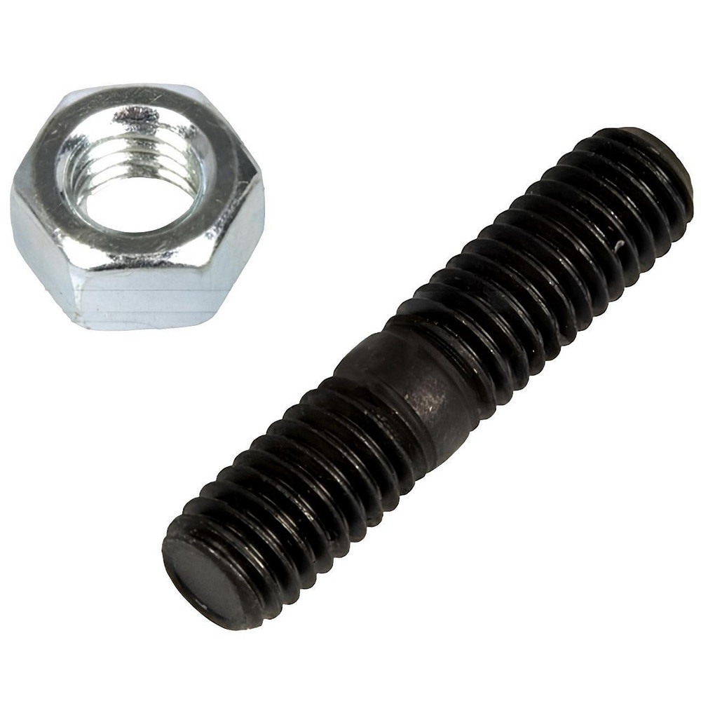 Unequal Double Threaded Stud: 7/16-14 Thread, 2