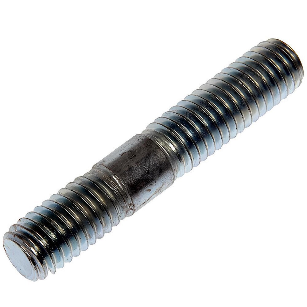 Unequal Double Threaded Stud: 7/16-14 Thread, 2-1/2