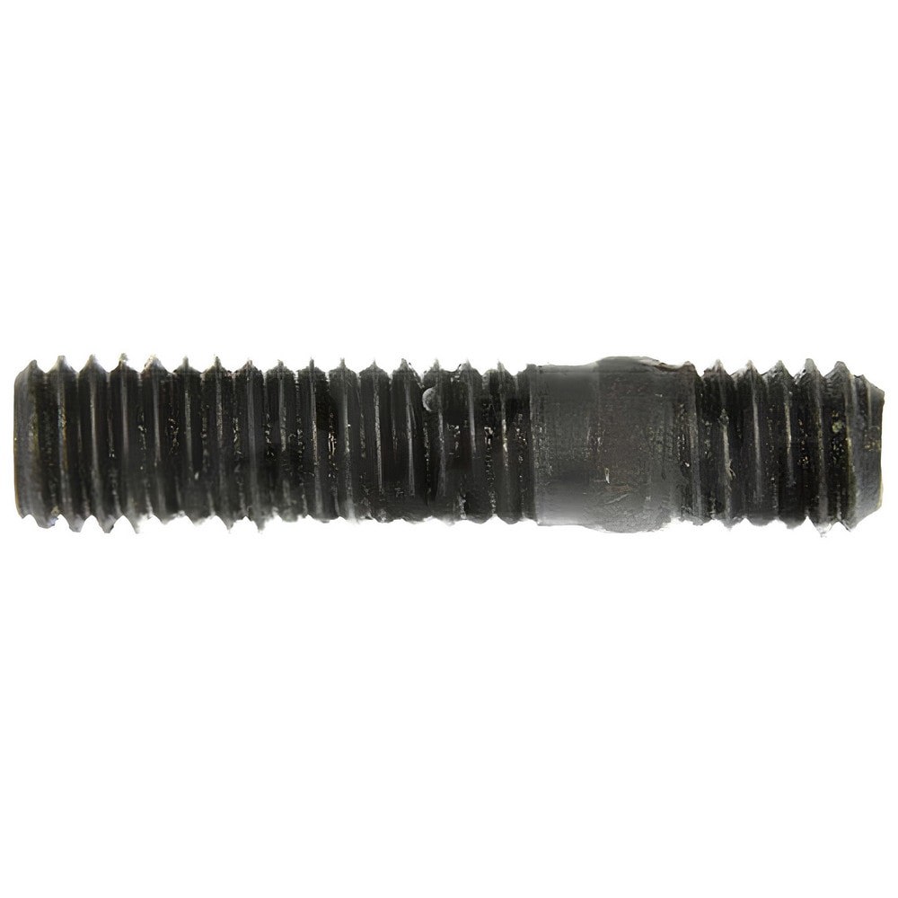 Unequal Double Threaded Stud: M6 x 1 Thread, 27.5 mm OAL