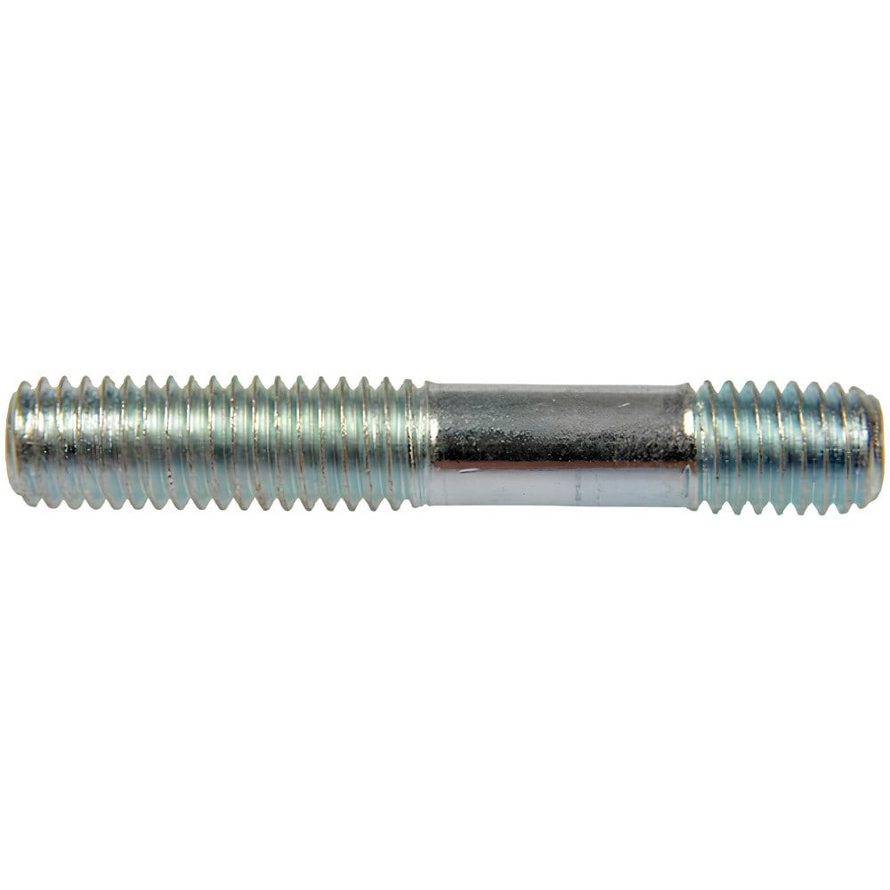 Unequal Double Threaded Stud: M8 x 1.25 Thread, 50 mm OAL