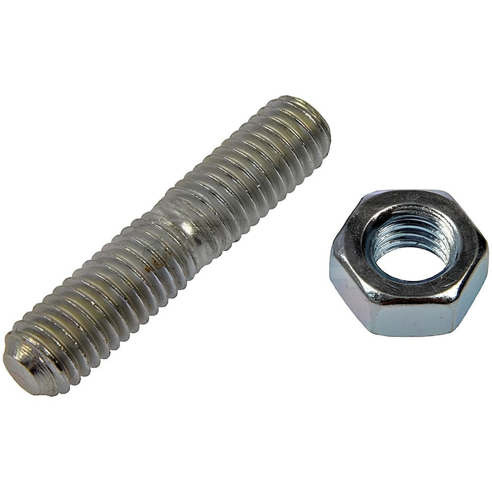 Unequal Double Threaded Stud: M8 x 1.25 Thread, 38 mm OAL
