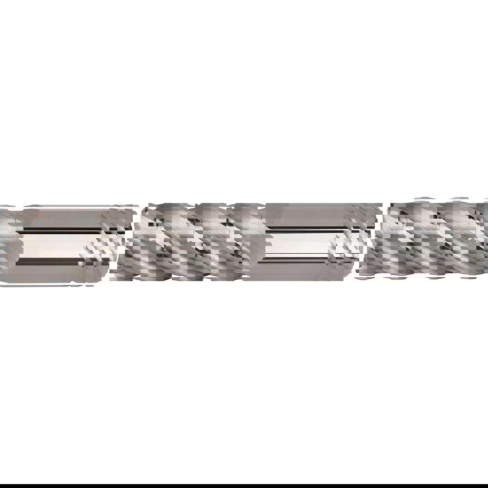 Corner Radius End Mill: 16 mm Dia, 48 mm LOC, 2 mm Radius, 5 Flutes, Solid Carbide