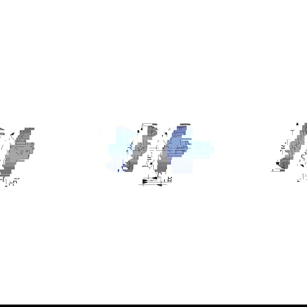 Replaceable Drill Tips: DMH0472 AH9130, 12.00 mm Dia, 140 deg Point, AH9130