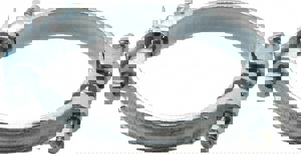 Double Bolt Clamp: Plated Iron