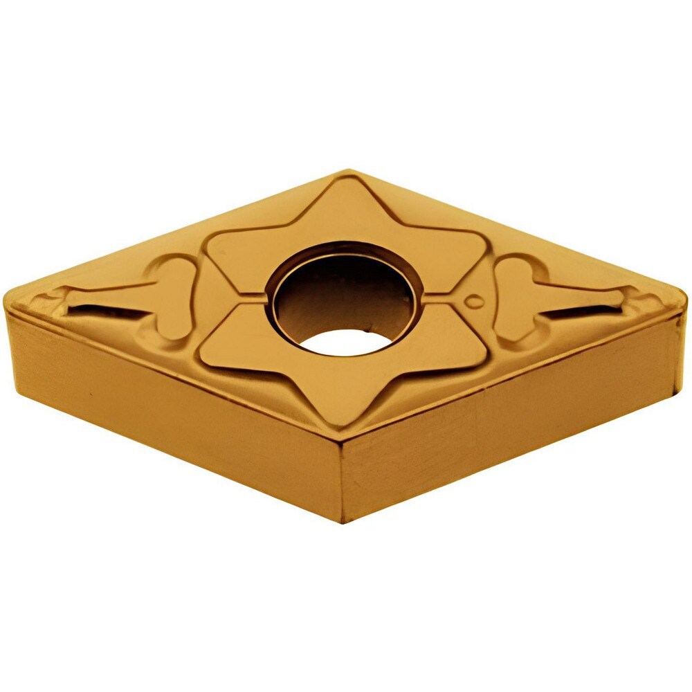 Turning Inserts; Relief Angle: 00 ; Insert Style: DNMG ; Corner Radius (Inch): 1/64 ; Corner Radius (Decimal Inch): 0.0157 ; Included Angle: 55degree ; Manufacturer Grade: T6130