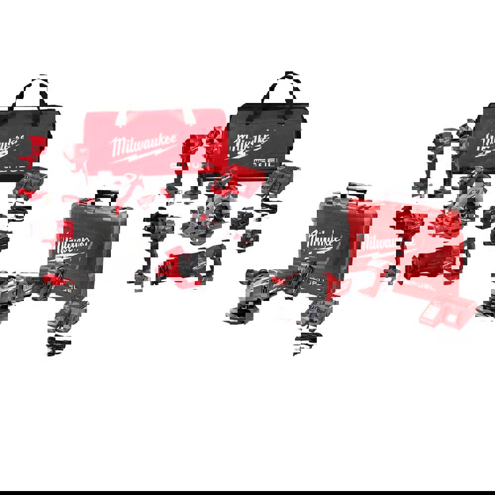 Cordless Tool Combination Kits; Kit Type: 18 Volt Cordless Tool Combination; Hammer Drill; Impact Driver; Circular Saw; Worklight; Reciprocating Saw ; Voltage: 18.00 ; Batteries Included: Yes ; Battery Chemistry: Lithium-ion ; Battery Series: M18