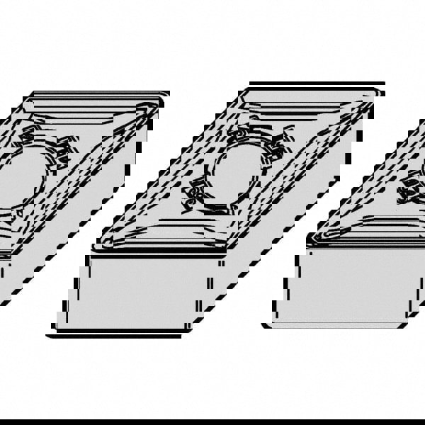 Turning Insert: DNMG432MP KCS10B, Solid Carbide