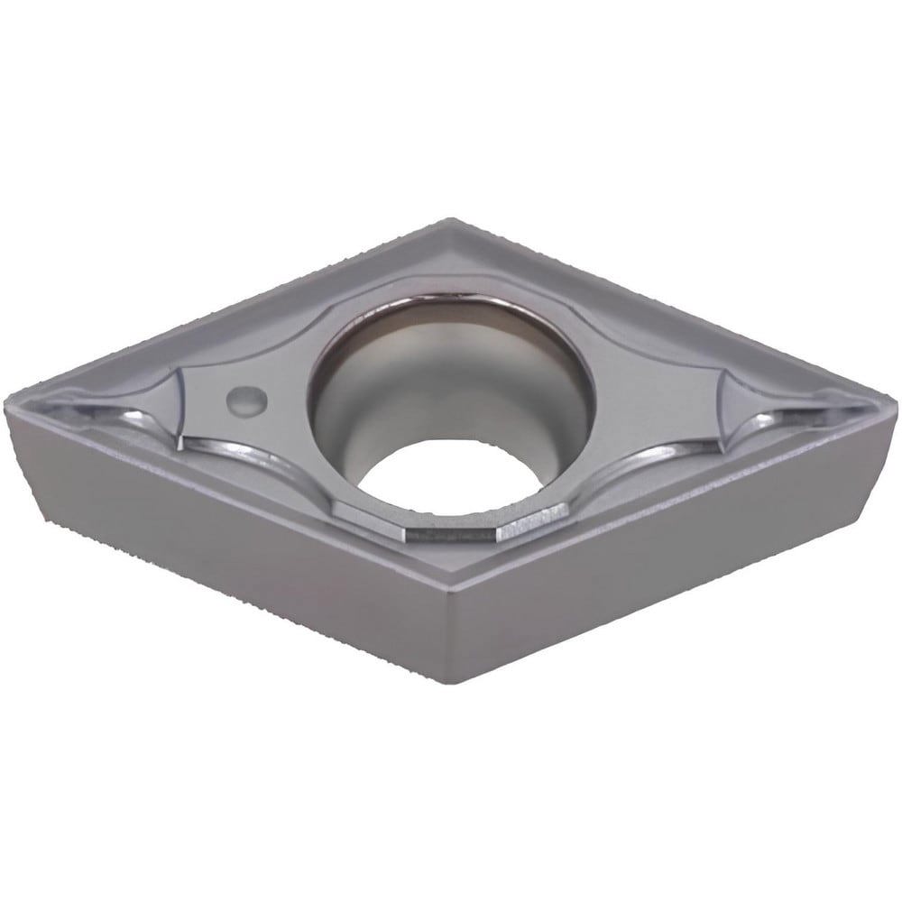 Turning Inserts; Relief Angle: 70 ; Insert Style: DCMT ; Corner Radius (Inch): 1/32 ; Corner Radius (Decimal Inch): 0.0315 ; Included Angle: 55degree ; Manufacturer Grade: AT9530