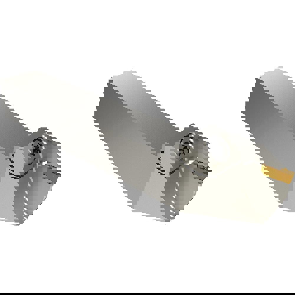Indexable Grooving-Cutoff Toolholder: WGCSCFR100216, 0.0787 to 0.079