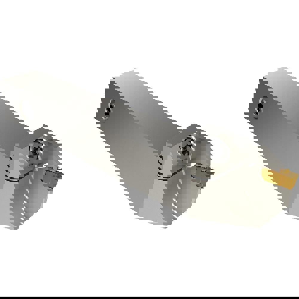 Indexable Grooving-Cutoff Toolholder: WGCSCFR100316C, 0.1181 to 0.118