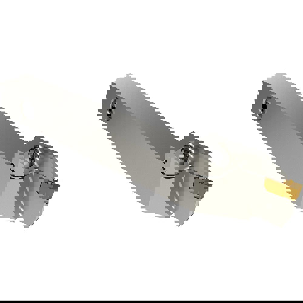 Indexable Grooving-Cutoff Toolholder: WGCSCFR1212K0316C, 3 to 3 mm Groove Width, 16 mm Max Depth of Cut, Right Hand