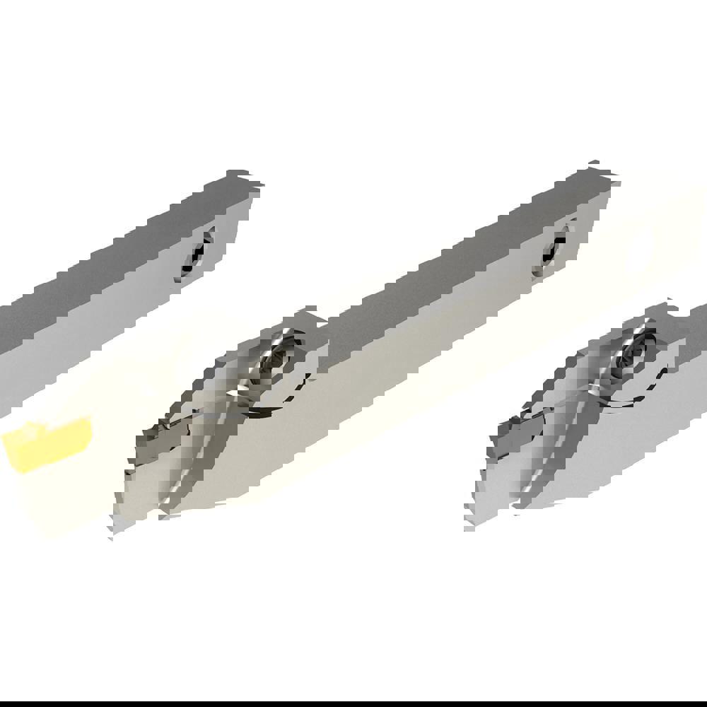 Indexable Grooving-Cutoff Toolholder: WGCSCFL1212K0316C, 3 to 3 mm Groove Width, 16 mm Max Depth of Cut, Left Hand