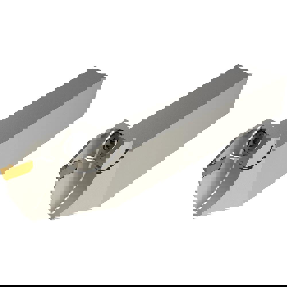 Indexable Grooving-Cutoff Toolholder: WGCSCFL1616K0216, 2 to 2 mm Groove Width, 16 mm Max Depth of Cut, Left Hand