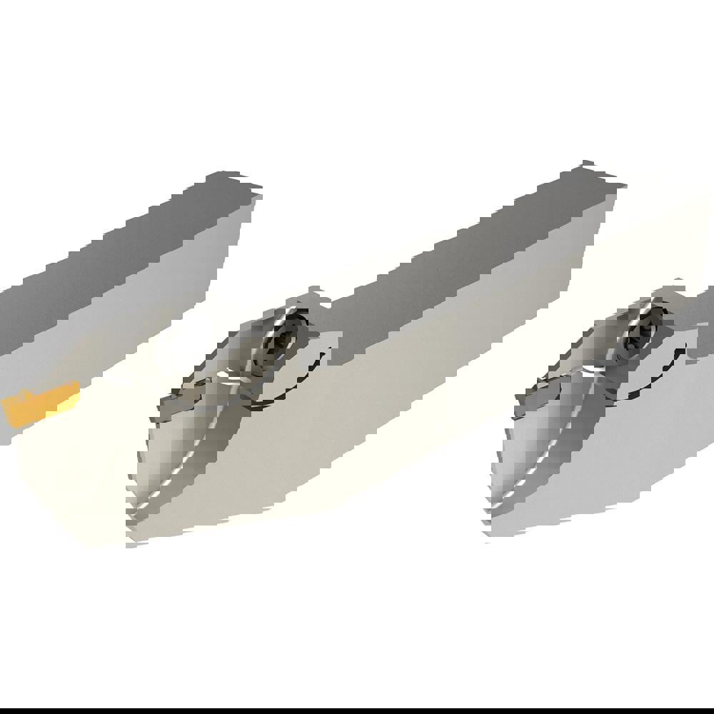 Indexable Grooving-Cutoff Toolholder: WGCSCFL2020K0216, 2 to 2 mm Groove Width, 16 mm Max Depth of Cut, Left Hand