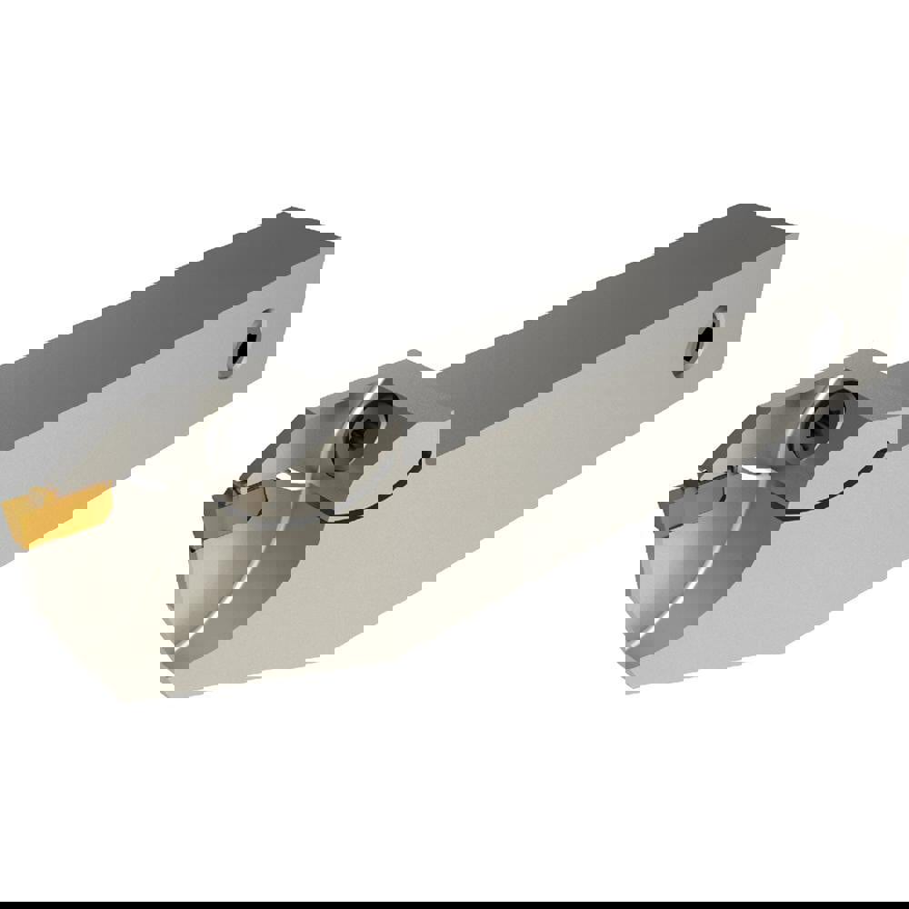 Indexable Grooving-Cutoff Toolholder: WGCSCFL2020K0316C, 3 to 3 mm Groove Width, 16 mm Max Depth of Cut, Left Hand
