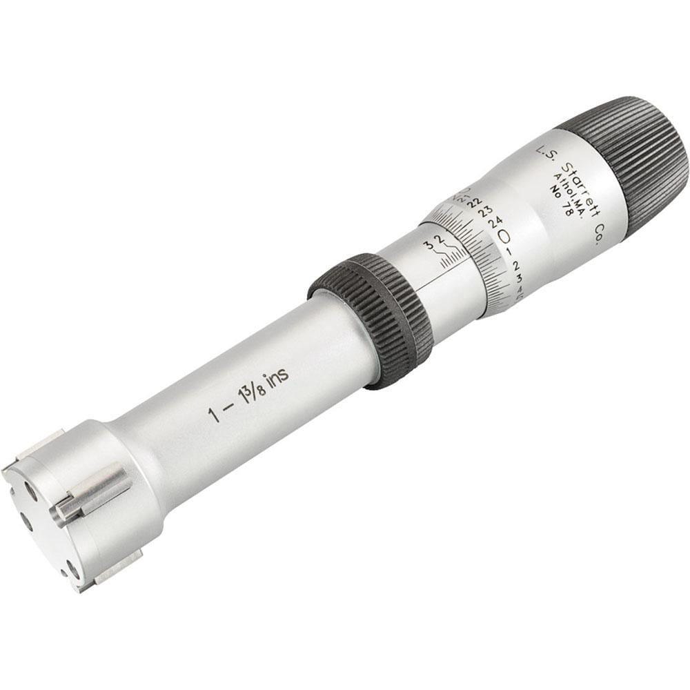 Mechanical Inside Micrometer: 1 to 1-3/8