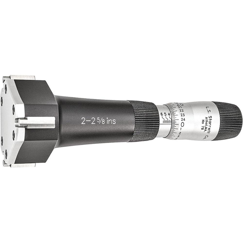 Mechanical Inside Micrometer: 2 to 2-5/8