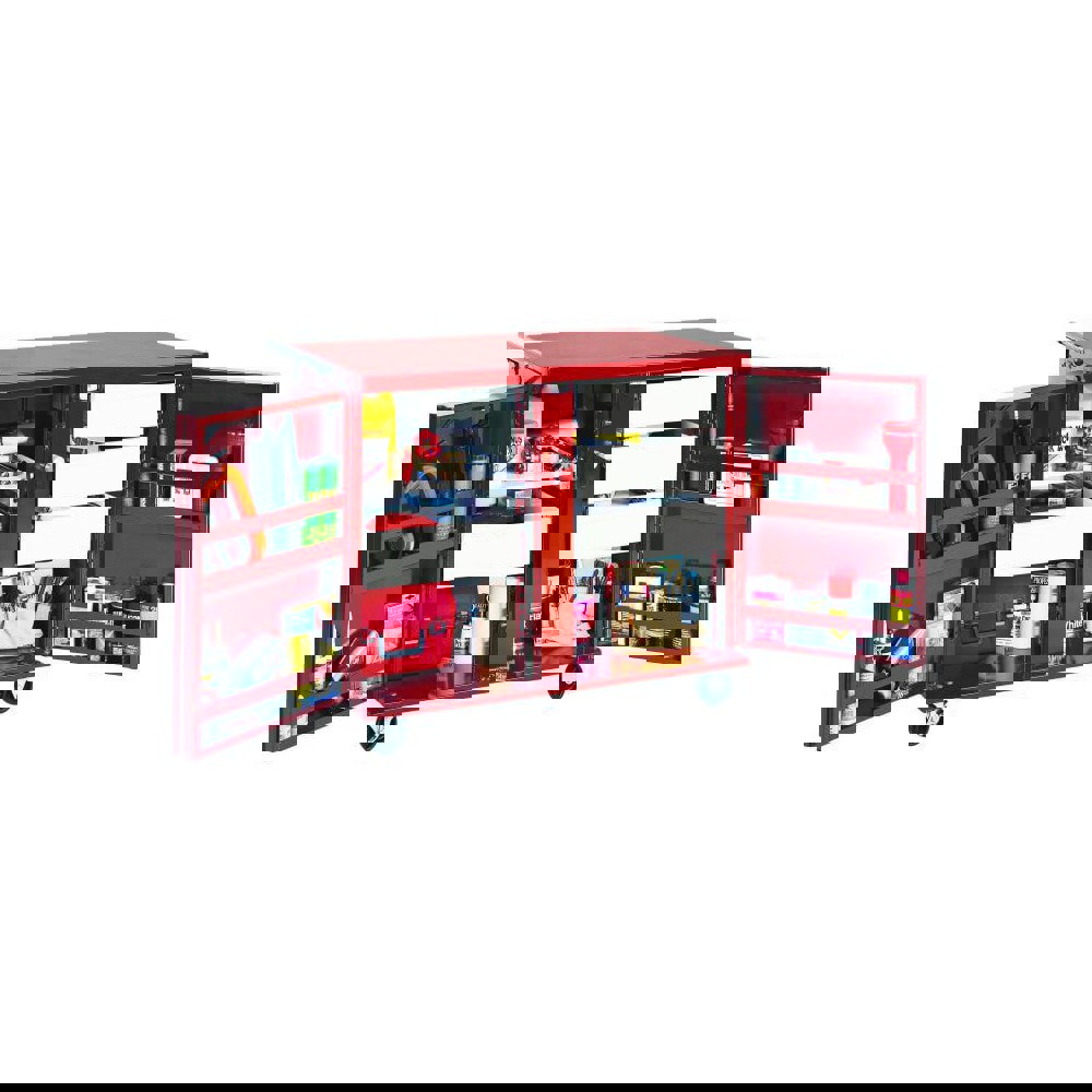 Rolling Workbench Mobile Work Center: 43-7/8