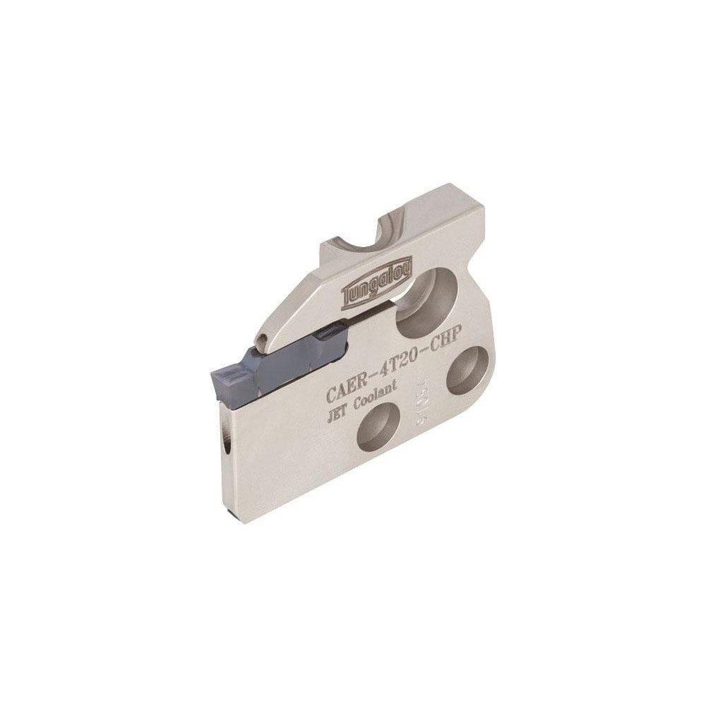 Indexable Grooving Cartridges; Cutting Direction: Right Hand ; Compatible Insert Style: D..; S.. ; Compatible Insert Size Code: 4 ; Insert Width: 0.1570 in ; Series: CAER/L-CHP ; Overall Width: 0