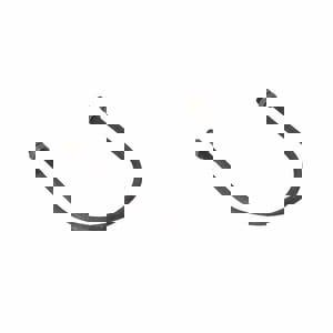 3/4 SS U BLT W/ DBL HEX NUT