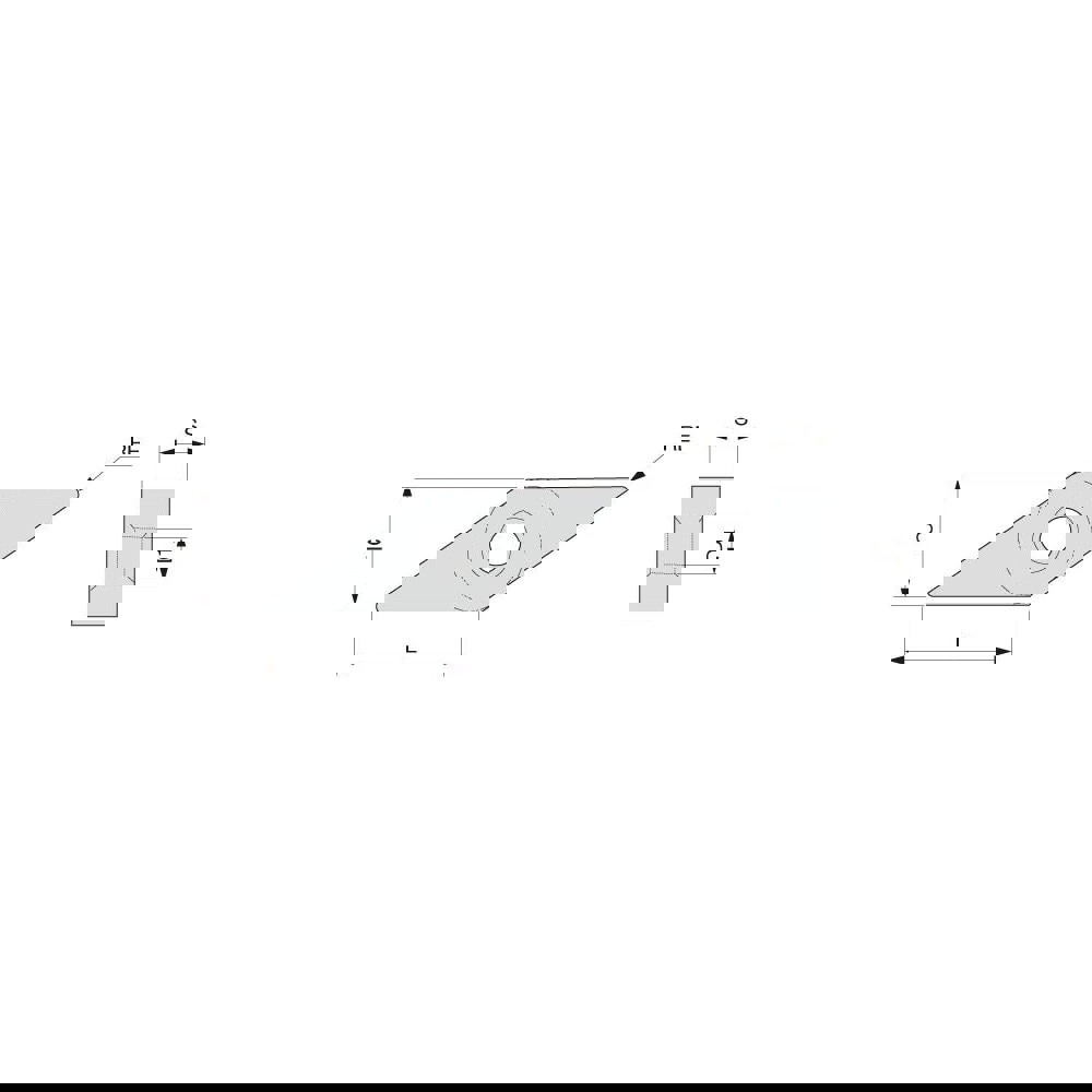 Turning Insert: VNMG 332 TSF T9215, Carbide