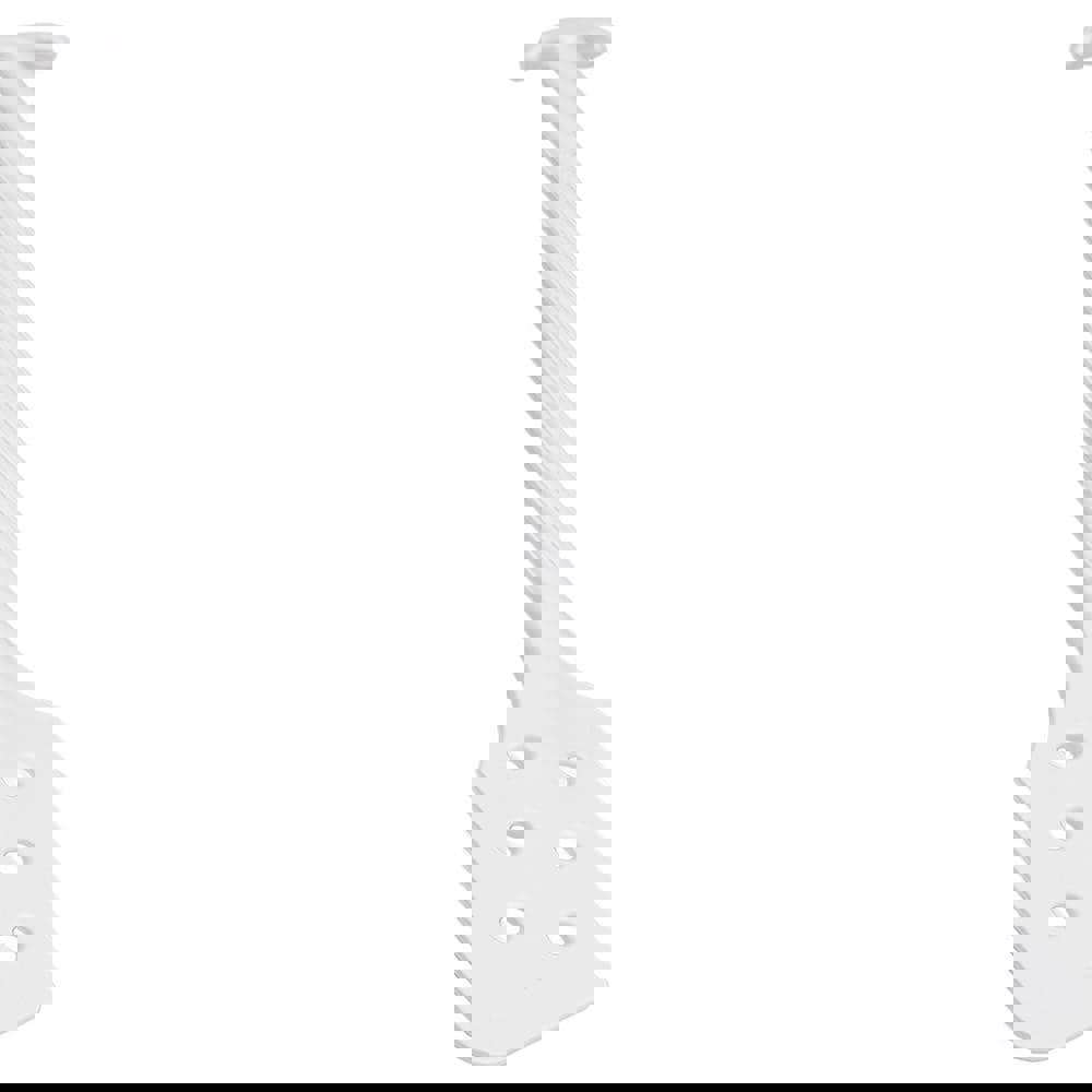 White Polypropylene Mixing Paddle with Holes