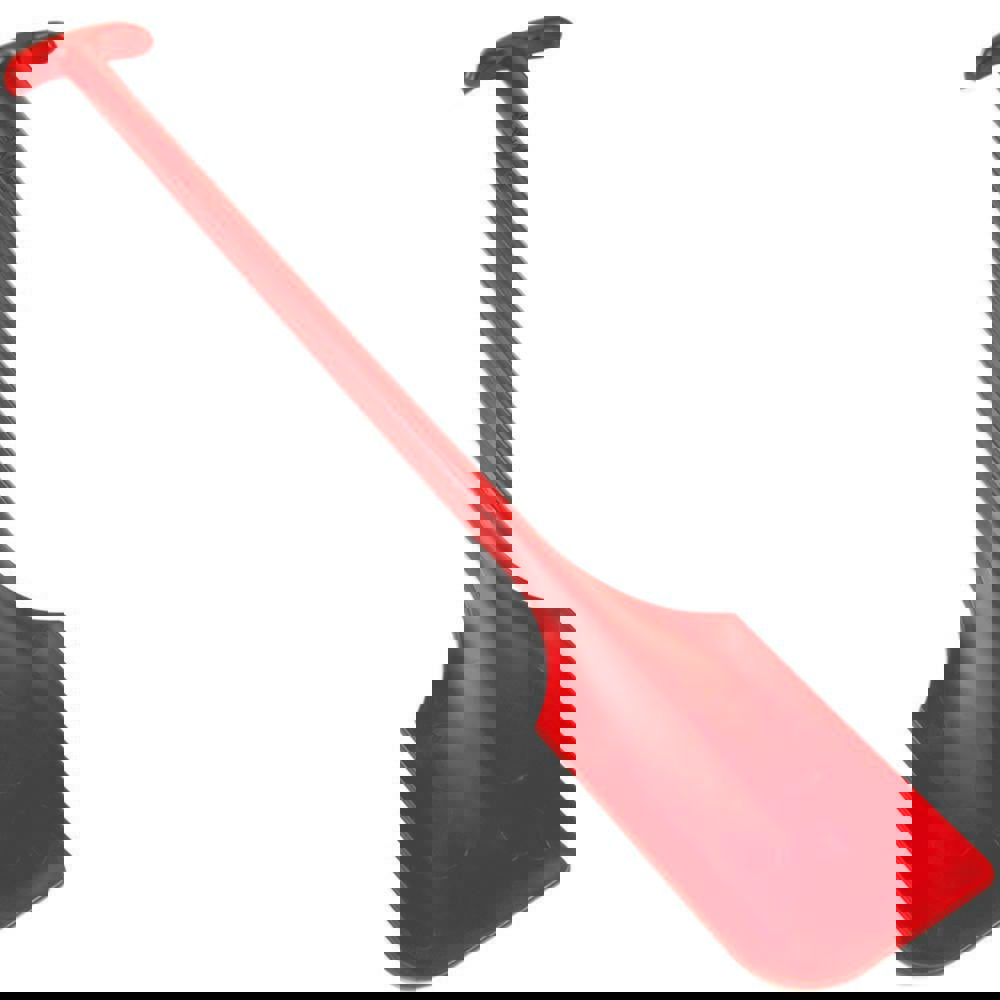 Red Polypropylene Mixing Paddle without Holes