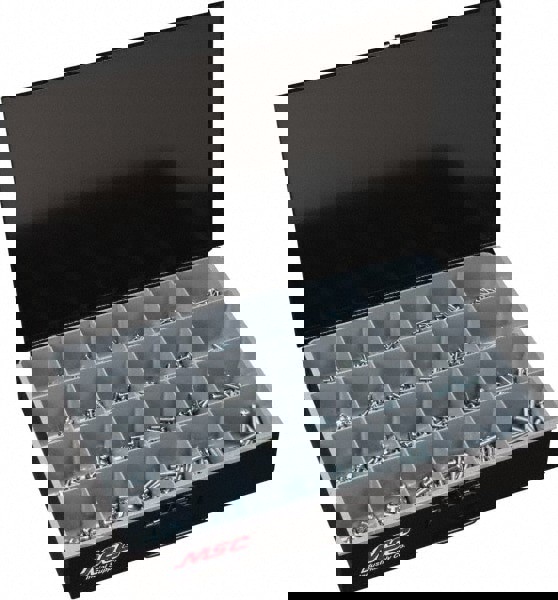 840 Piece, M3x6.00 to M5x25.00, Steel Machine Screw Assortment